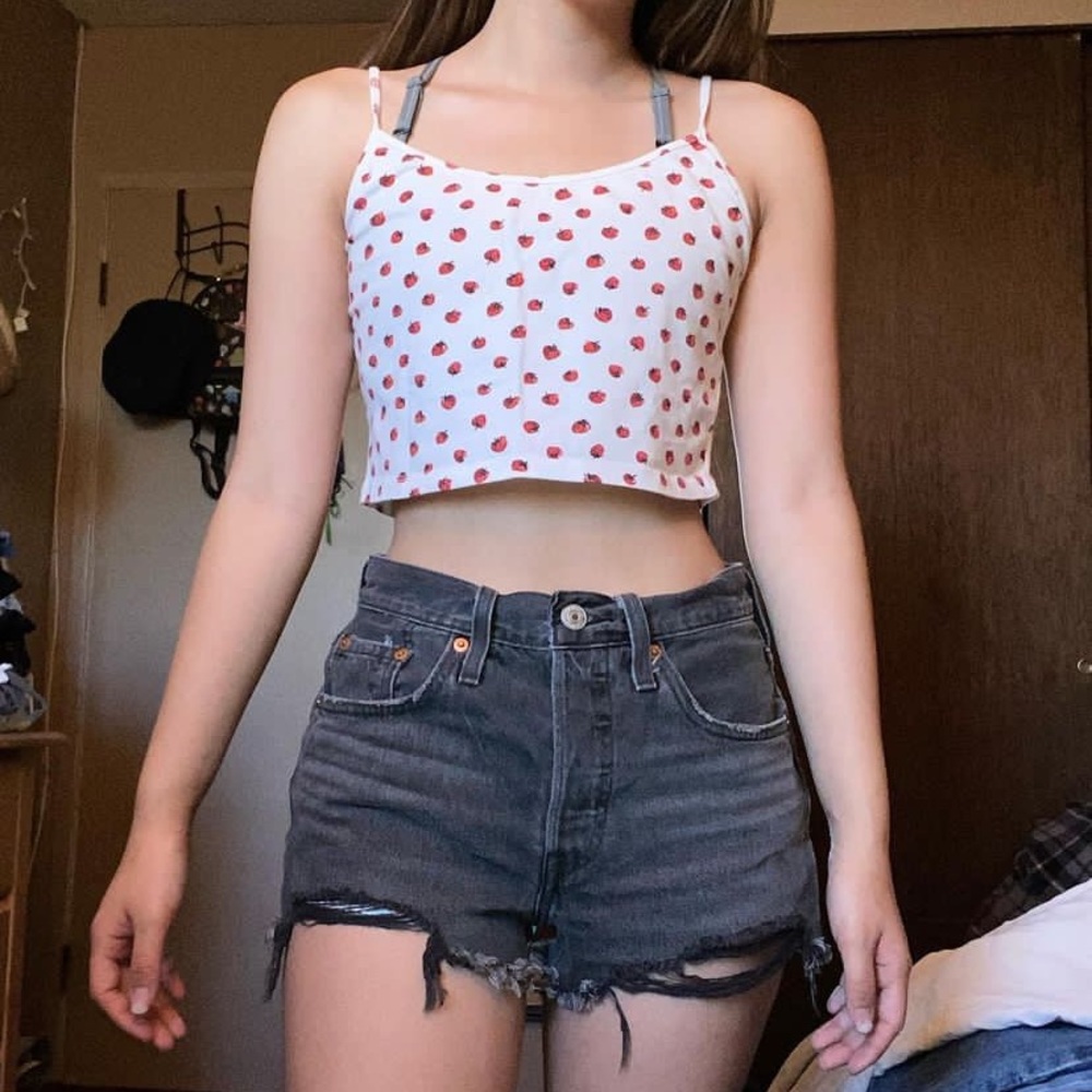 Brandy Melville strawberry tank
